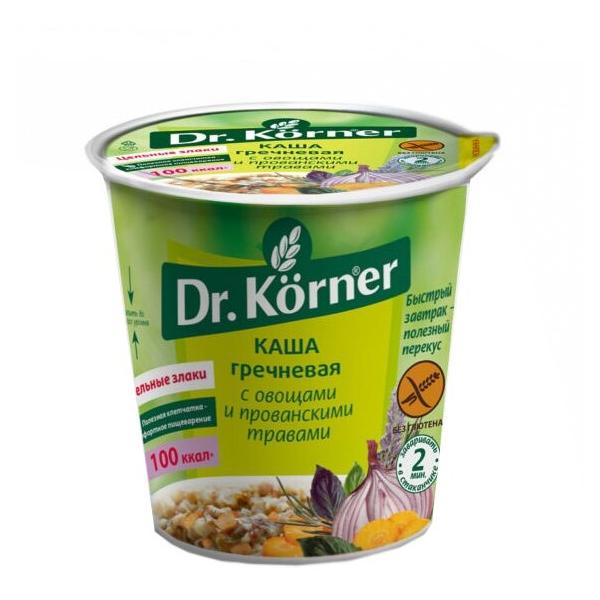 Dr. Korner Каша гречневая с овощами и прованскими травами, 40 г