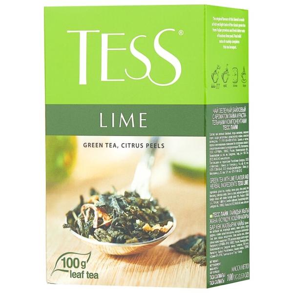Чай зеленый Tess Lime