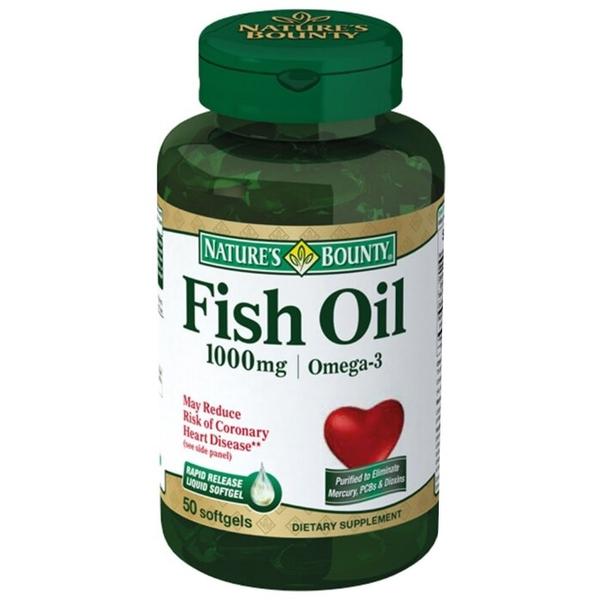 Рыбий жир 1000 мг Омега-3 капс. №50