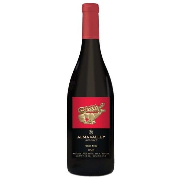 Вино Alma Valley Reserve, Pinot Noir, 2014, 0.75 л