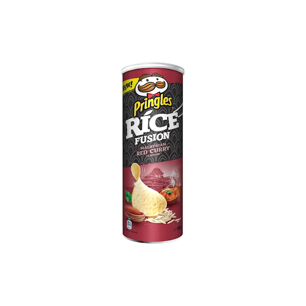 Чипсы Pringles Rice Fusion рисовые Malaysian Red Curry