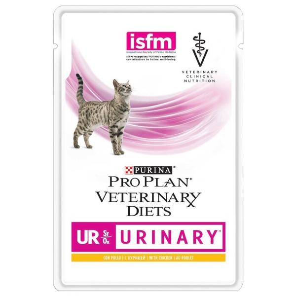 Корм для кошек Pro Plan Veterinary Diets Feline UR Urinary with Chicken pouch