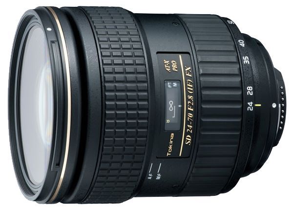 Tokina AT-X PRO 24-70mm f/2.8 Aspherical SD (IF) FX Nikon F