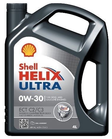 SHELL Helix Ultra ECT C2/C3 0W-30 4 л