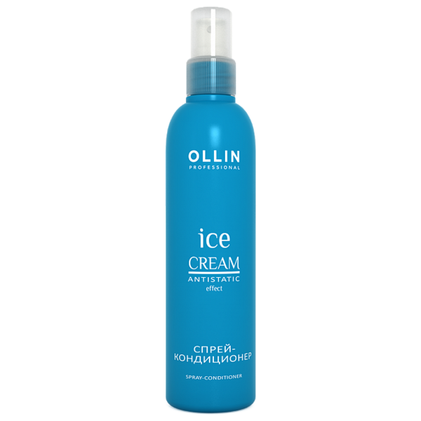OLLIN Professional несмываемый спрей-кондиционер для волос Ice cream Antistatic Effect