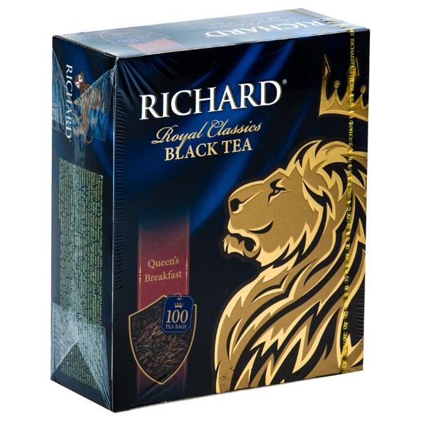 Чай черный Richard Queen's breakfast в пакетиках