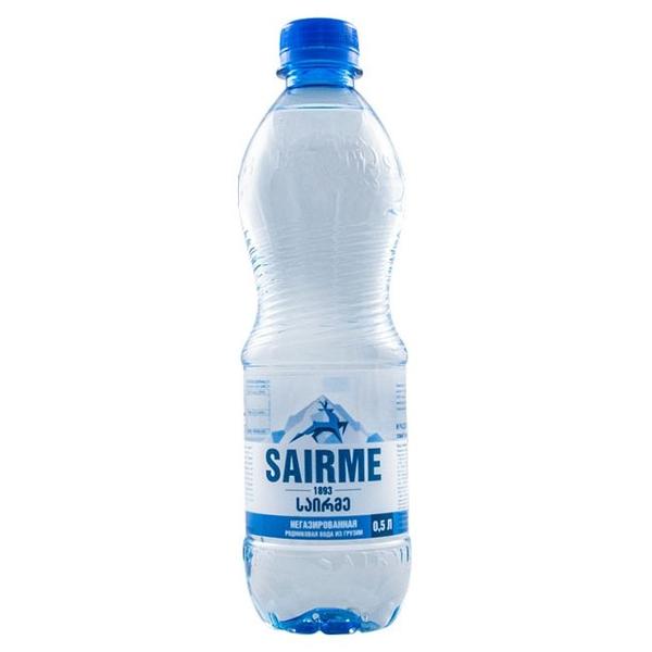 Вода родниковая питьевая Sairme Springs негазированная, ПЭТ
