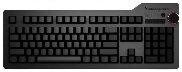 Das Keyboard 4 Ultimate Cherry MX Blue Black USB