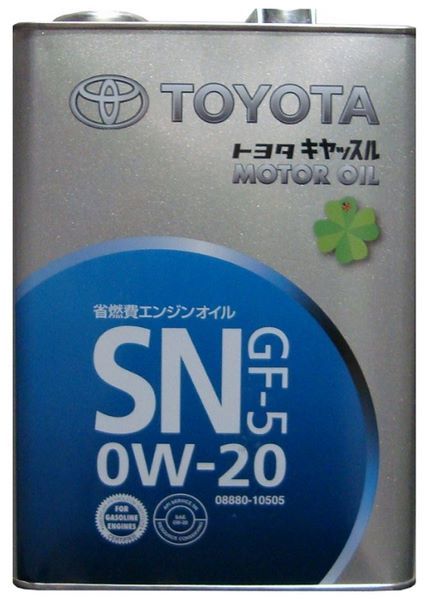 Toyota SN 0W-20 4 л
