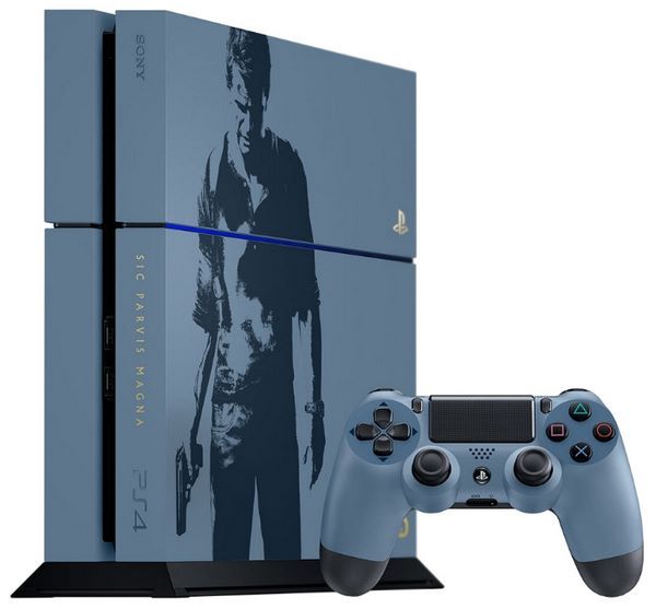 Sony PlayStation 4 1 ТБ Uncharted 4: Путь вора