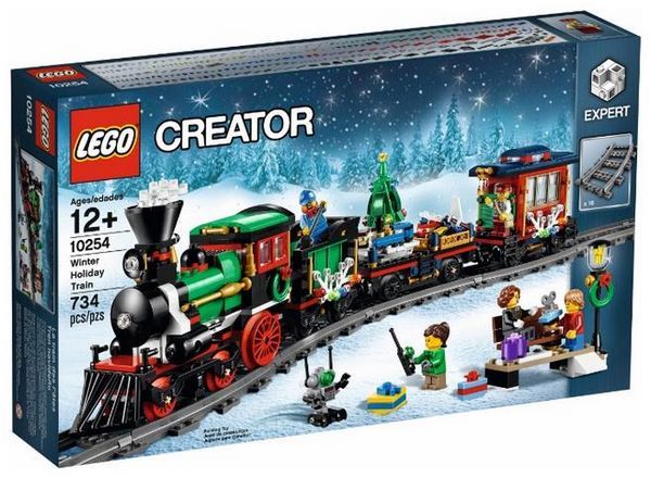 LEGO Creator 10254 Зимний праздничный поезд