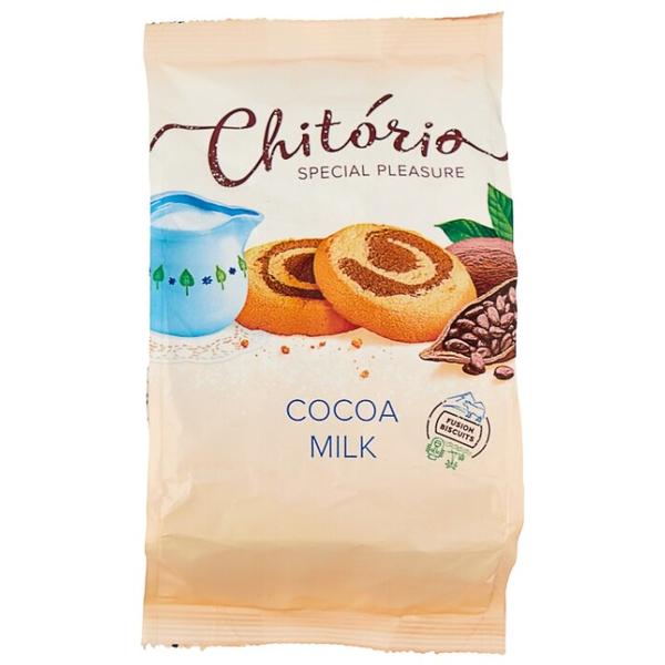 Печенье Слодыч Chitorio сдобное с какао и молоком, 200 г