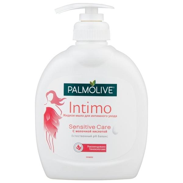 Palmolive Жидкое мыло для интимной гигиены Intimo Sensitive Care с молочной кислотой, 300 мл