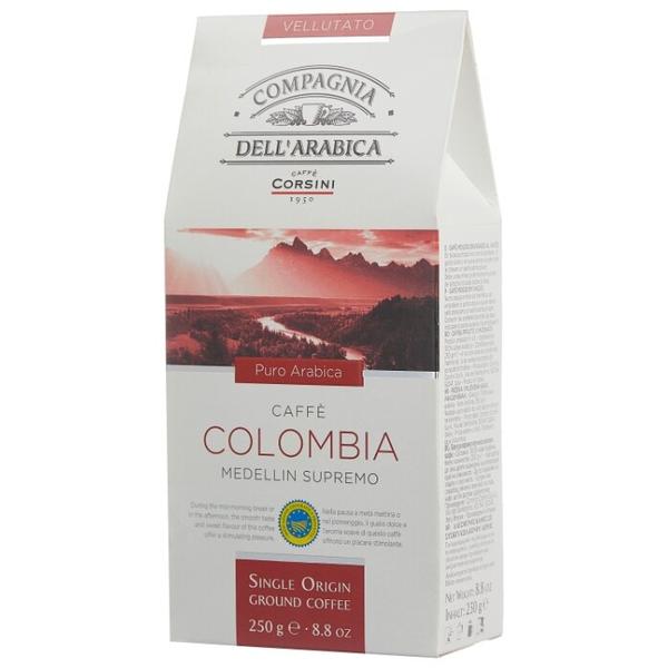 Кофе молотый Compagnia Dell` Arabica Colombia Medellin Supremo
