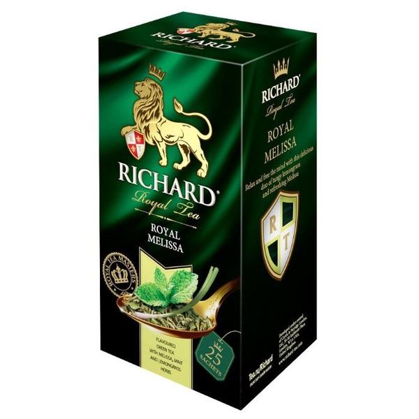 Чай зеленый Richard Royal melissa в пакетиках