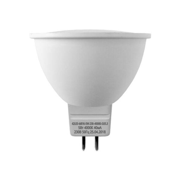 Лампа светодиодная Sweko 38400, GU5.3, MR16, 5Вт