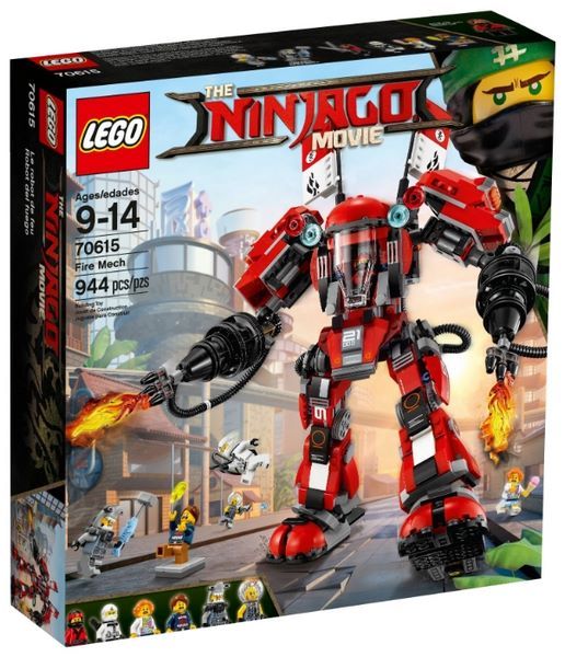 LEGO The Ninjago Movie 70615 Огненный робот Кая
