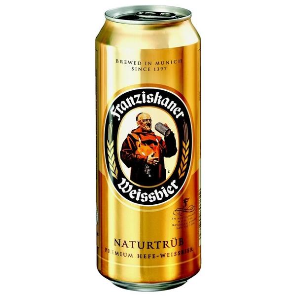 Пиво светлое Franziskaner Hefe-Weisse 0.5 л