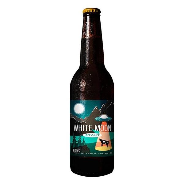 Пиво темное New Riga's Brewery White Moon Stout 0,5 л