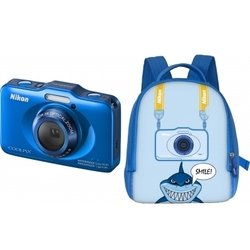 Nikon Coolpix S31+рюкзак (голубой)