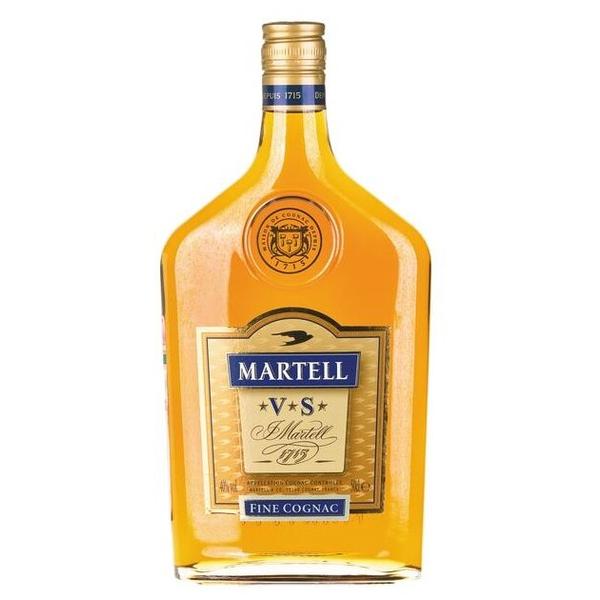 Коньяк Martell VS, 0.5 л, фляга