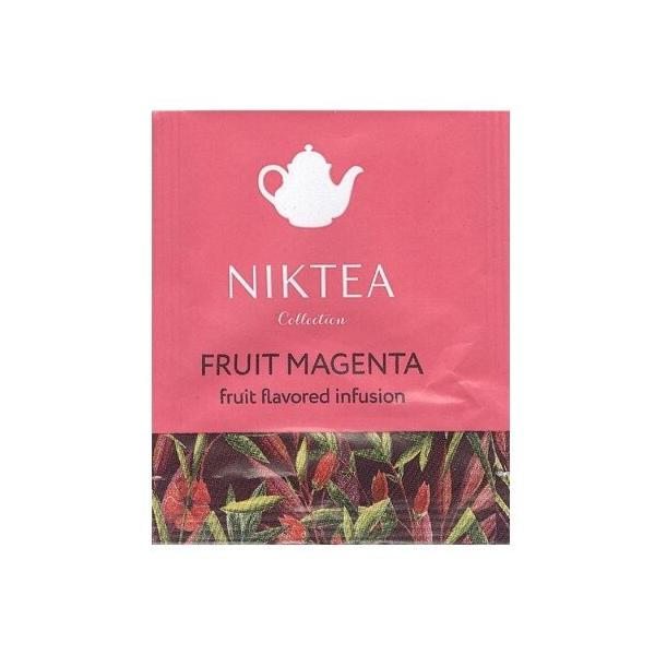 Чайный напиток красный Niktea Fruit magenta в пакетиках