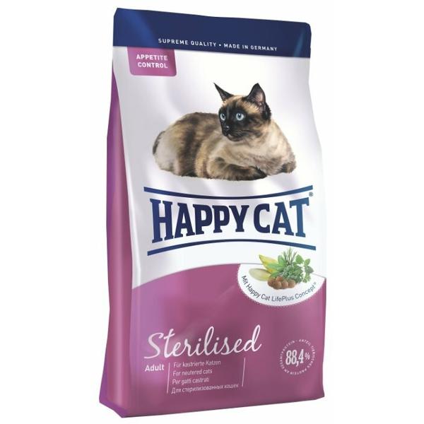 Корм для стерилизованных кошек Happy Cat