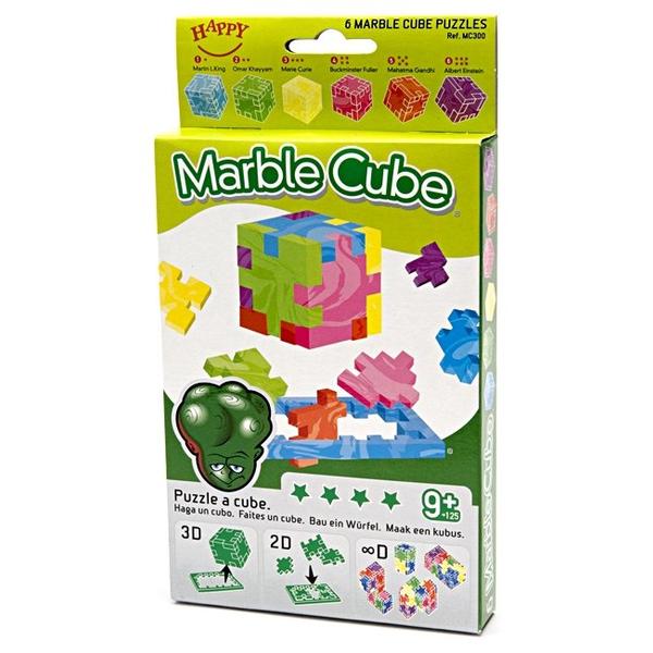 Набор головоломок Happy Cube Мраморный куб (МС300/40) 6 шт.