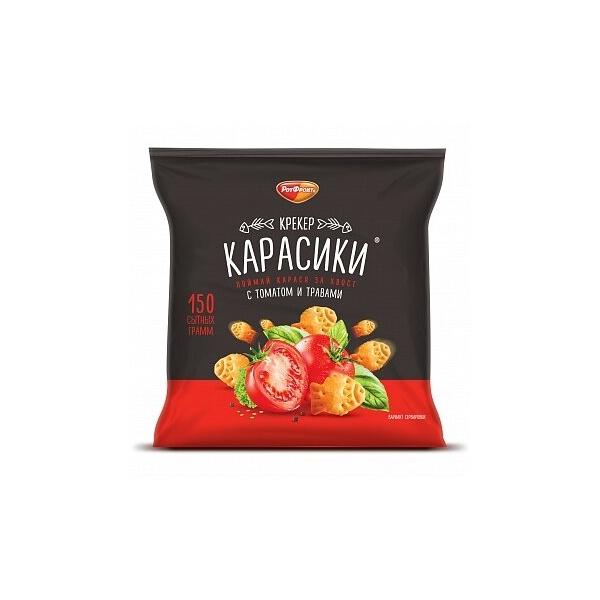 Крекеры Рот Фронт Карасики с томатом и травами, 150 г