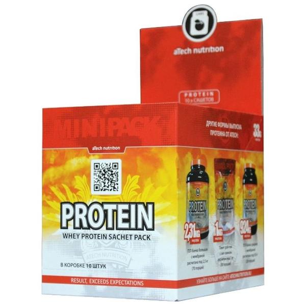 Протеин aTech Nutrition Whey Protein 100% (33 г) 10 шт.