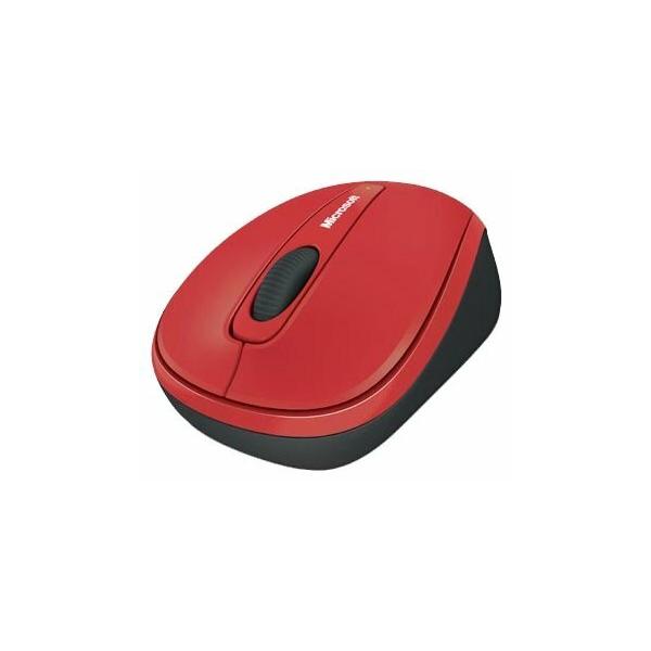Microsoft Wireless Mobile Mouse 3500 Limited Edition Flame Red USB
