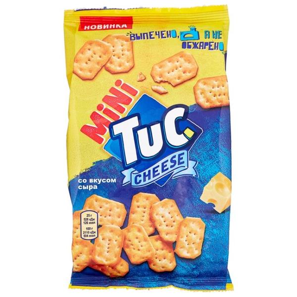 Крекеры TUC Mini Сыр, 100 г