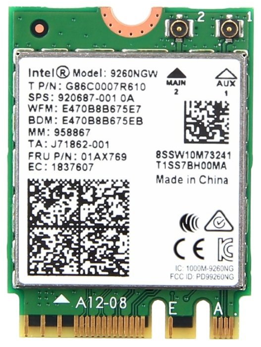 Intel 9260NGW.AC