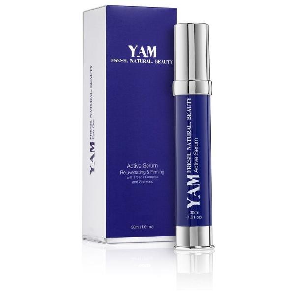 YAM Active Serum Активная сыворотка для лица жемчуг и водоросли
