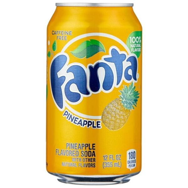 Газированный напиток Fanta Pineapple, США