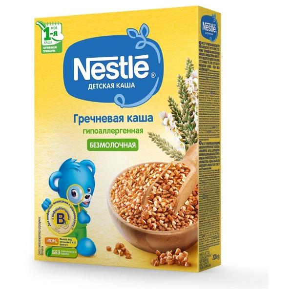 Каша Nestlé безмолочная гречневая гипоаллергенная (с 4 месяцев) 200 г