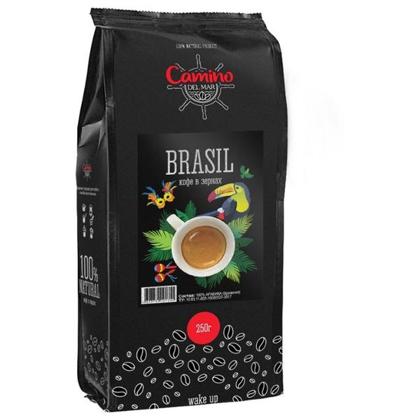 Кофе зерновой Camino del Mar Brasil