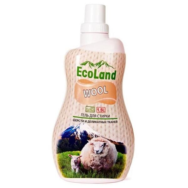 Гель для стирки EcoLand Wool для шерсти и деликатных тканей