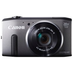 Canon PowerShot SX270 HS (grey 12.1Mpix Zoom20x 3 1080 SDHC CMOS IS NB-6L) (серый)