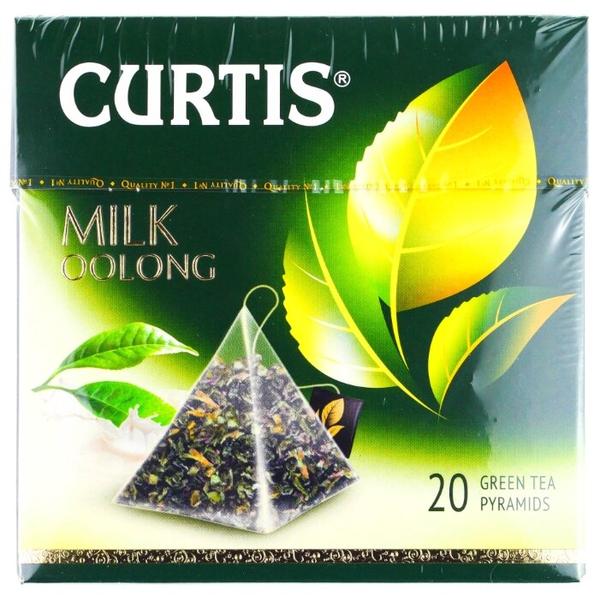 Чай улун Curtis Milk oolong в пирамидках