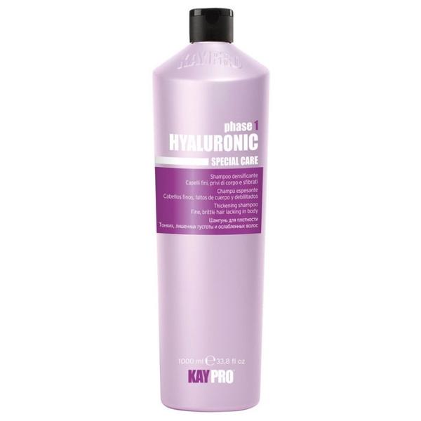KayPro шампунь Hyaluronic для плотности для тонких, лишенных густоты и ослабленных волос