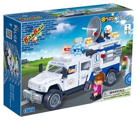 BanBao Полиция 8343 Полицейский грузовик