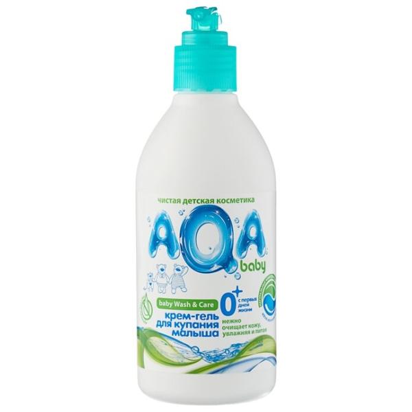 AQA baby Крем-гель для купания малыша (с дозатором)