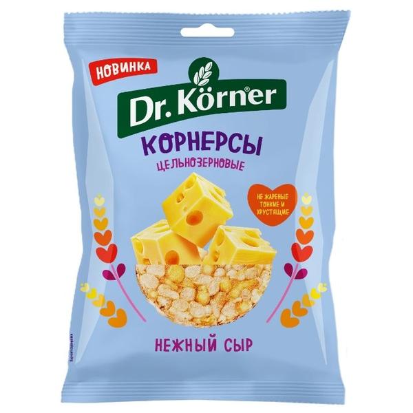 Чипсы Dr. Korner цельнозерновые кукурузно-рисовые корнерсы Нежный сыр