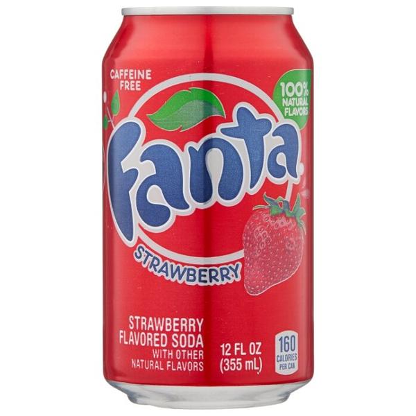 Газированный напиток Fanta Strawberry, США