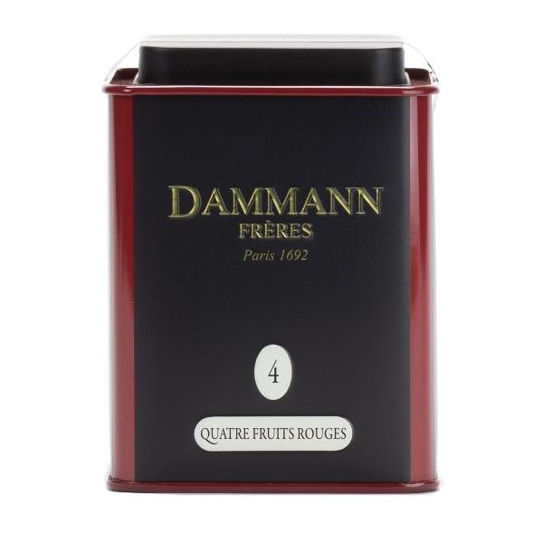 Чай черный Dammann Frères 4 fruits rouges