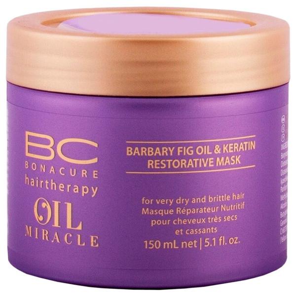 BC Bonacure Oil Miracle Barbary Fig Oil & Keratin Восстанавливающая маска для волос