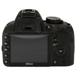Nikon D3100 Kit (black 14.2Mpix 18-55II (без VR) / 55-200VR 3 720p SD Li-Ion, Набор с объективами)