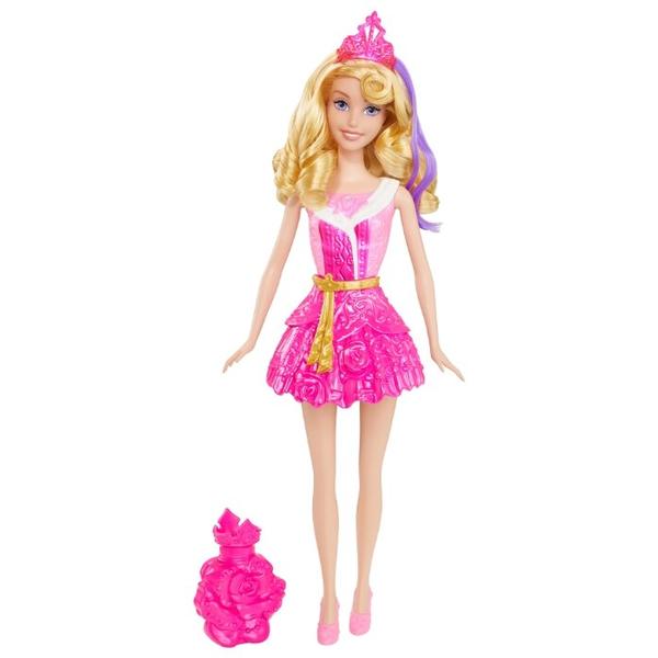 Кукла Mattel Disney Princess Волшебная водная принцесса Аврора, 28 см, CDB97