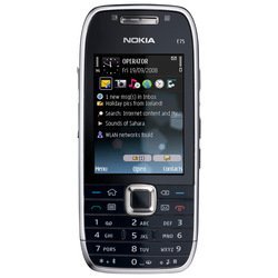 Nokia E75 Navigation Edition (Silver Black)